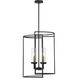 Hillstone 4 Light 18.5 inch Soft Brass And Sand Coal Pendant Ceiling Light