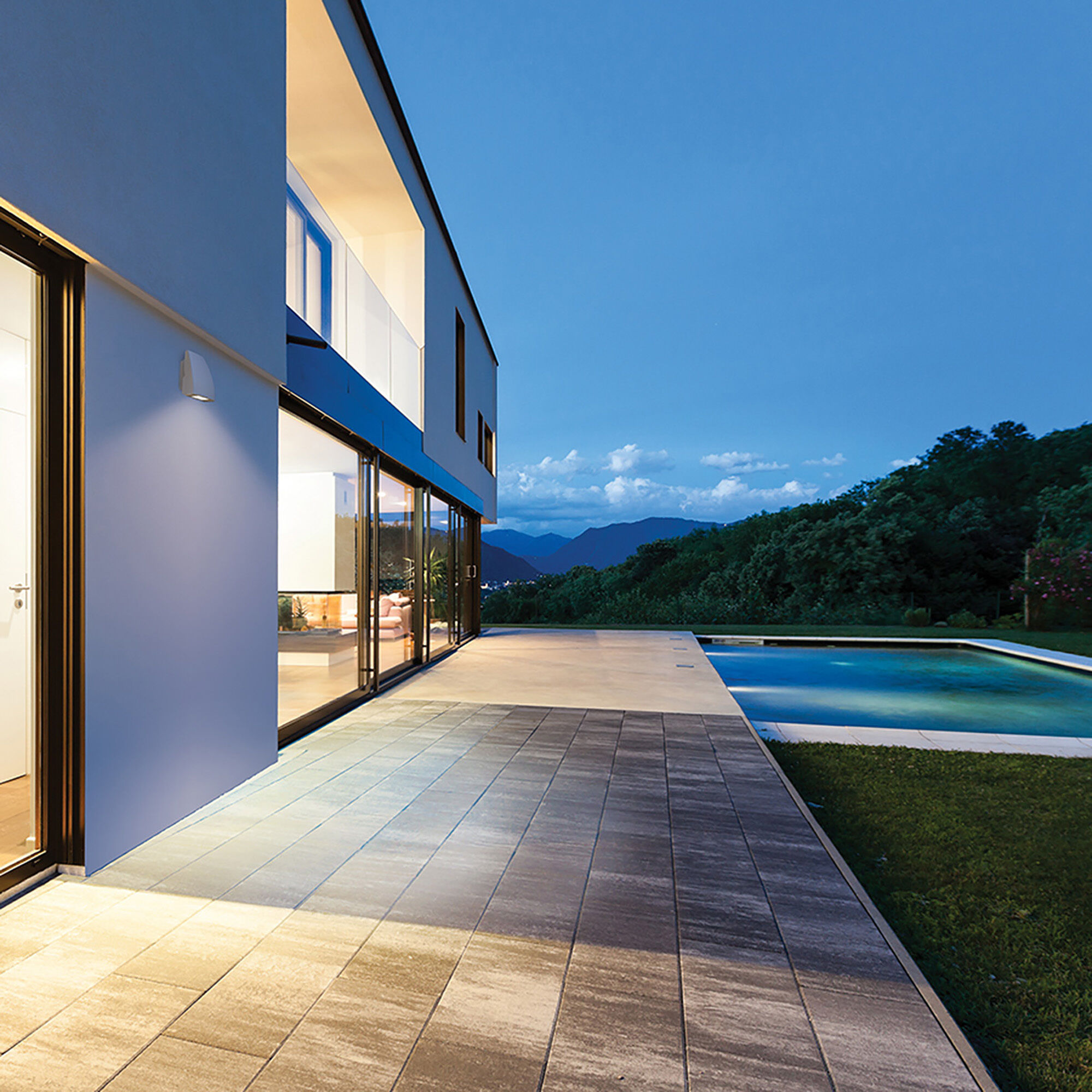 Endurance LED 7.75 inch White Outdoor Wall Lighting, WAC Limited