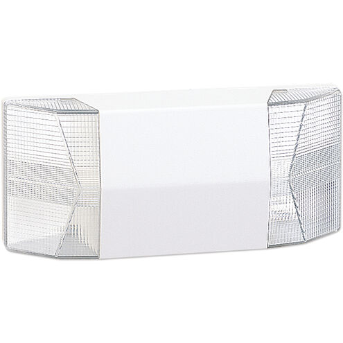 Beveled LED 3 inch White Emergency Light Wall Light