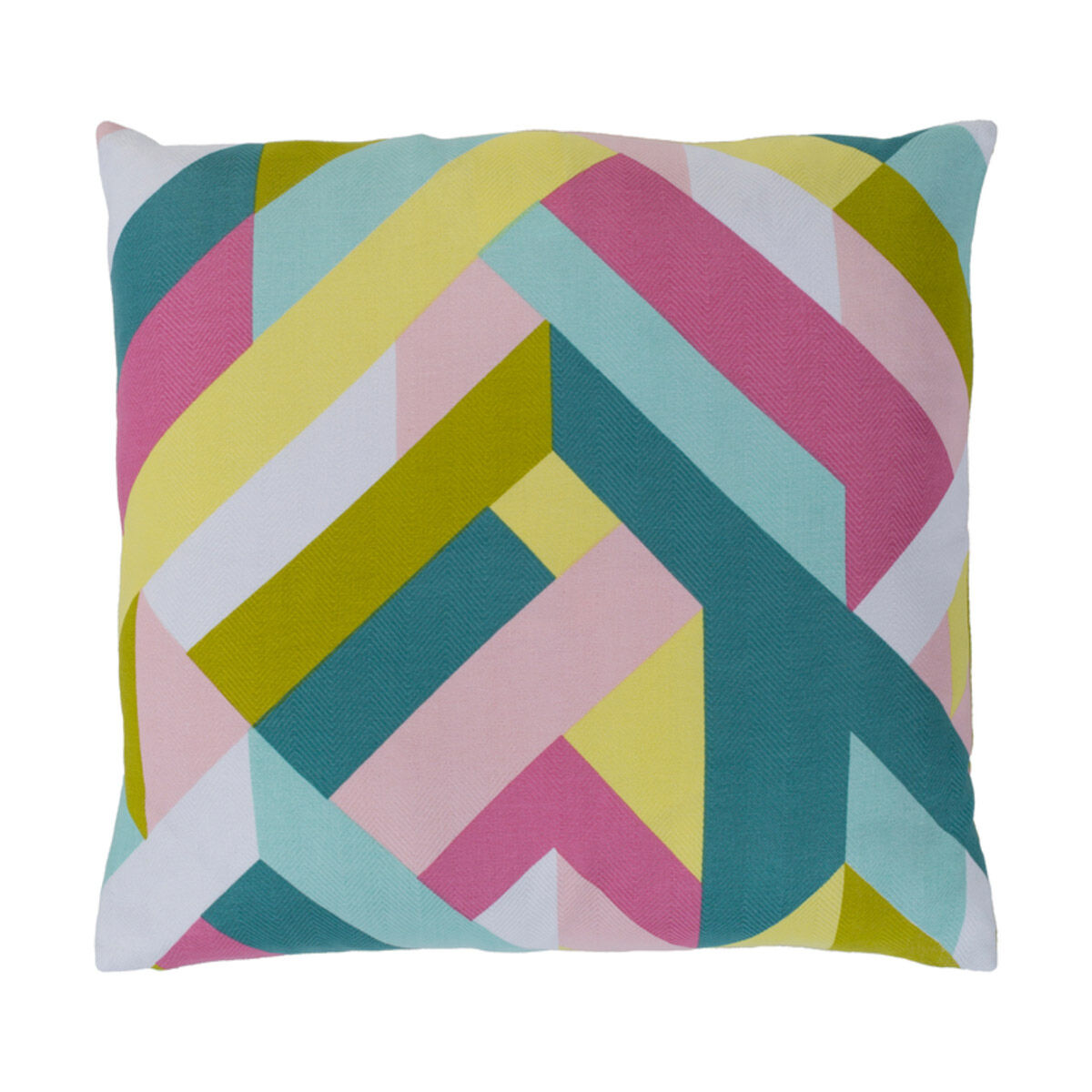 Teori 18 X 18 inch Bright Yellow and Aqua Pillow Kit