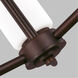 Oslo 3 Light 15 inch Bronze Chandelier Ceiling Light