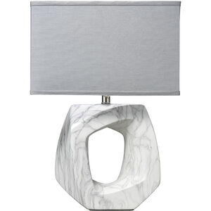 Quarry 24 inch 150.00 watt Cool Grey Table Lamp Portable Light
