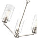 Beverlly 3 Light 21 inch Brushed Nickel Chandelier Ceiling Light