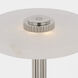 Visual Comfort Aran 8.75 inch 2.00 watt Polished Nickel and Alabaster Rechargeable Accent Lamp Portable Light
