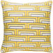Mod Steps 18 inch Charcoal, White, Saffron Pillow Kit