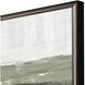 Abstract 25 X 19 inch Non-Glass Framed Art