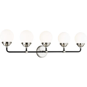 Ian K. Fowler Cafe 5 Light 38.25 inch Bathroom Vanity Light
