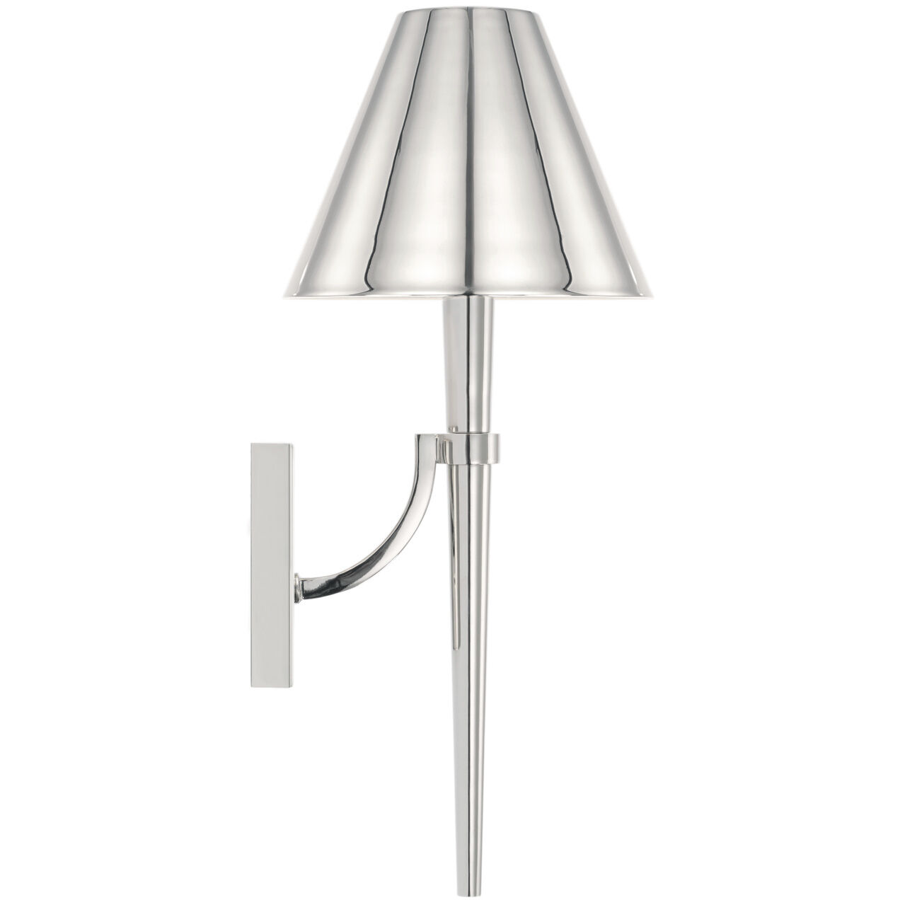 Holden 1 Light 8 inch Polished Nickel Sconce Wall Light