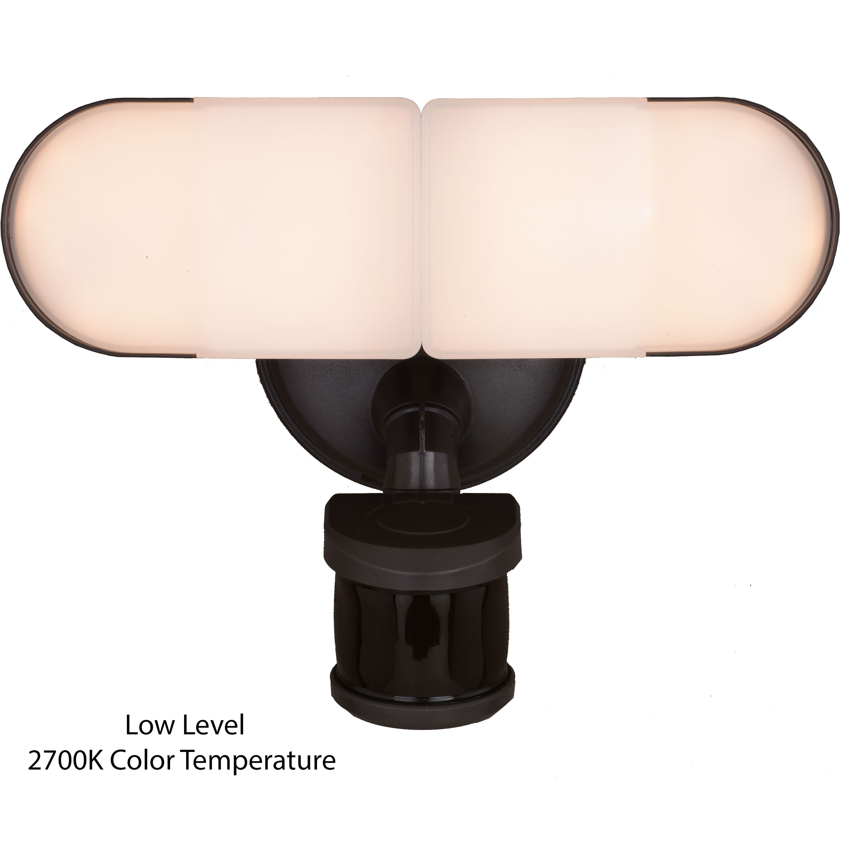 Lambda LED 7 inch Bronze Outdoor Security