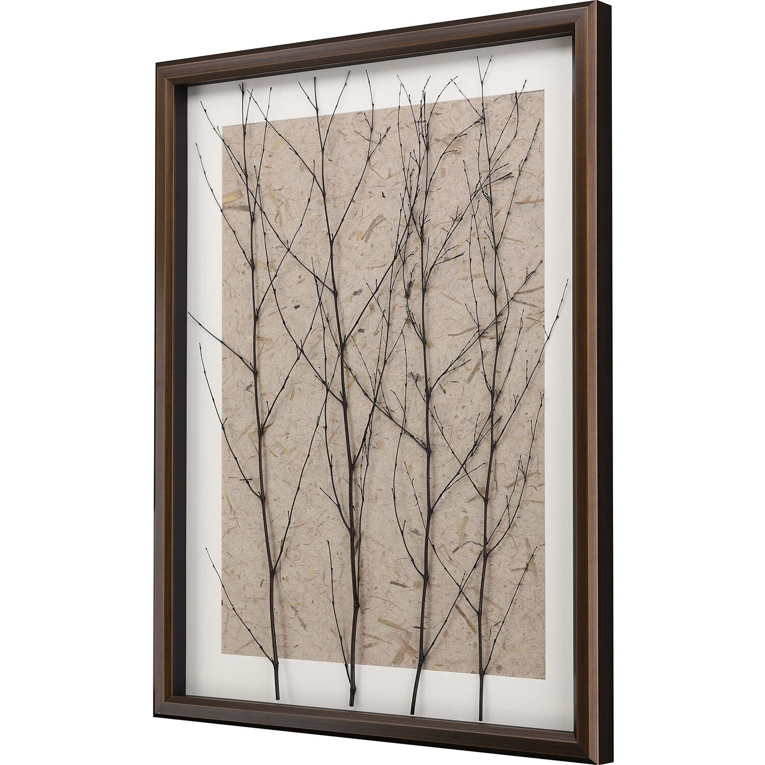 Naturals Brown and Black and Beige and Neutral Framed Art