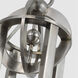 Chapman & Myers Gracie LED 19.25 inch Antique Nickel Captured Globe Pendant Ceiling Light, Large