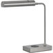 Delray 18 inch 12.00 watt Brushed Steel Table Lamp Portable Light