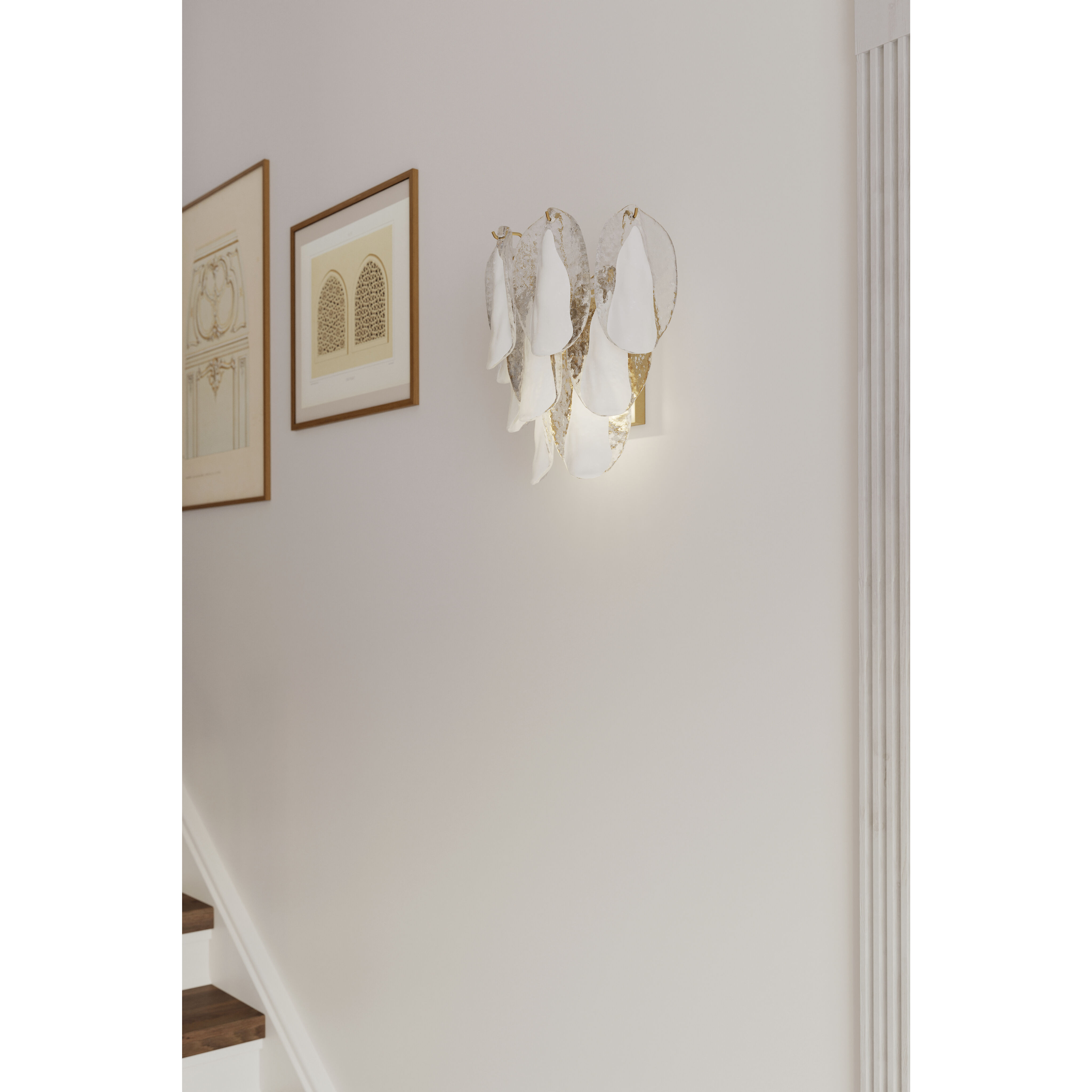 Verla Crest 2 Light 13.25 inch Legacy Brass Wall Sconce Wall Light