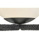 Keona 1 Light 16.25 inch Painted Black Oxide Convertible Semi-Flush Mount Ceiling Light