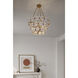 Kintrel 4 Light 28.75 inch Legacy Brass Pendant Ceiling Light