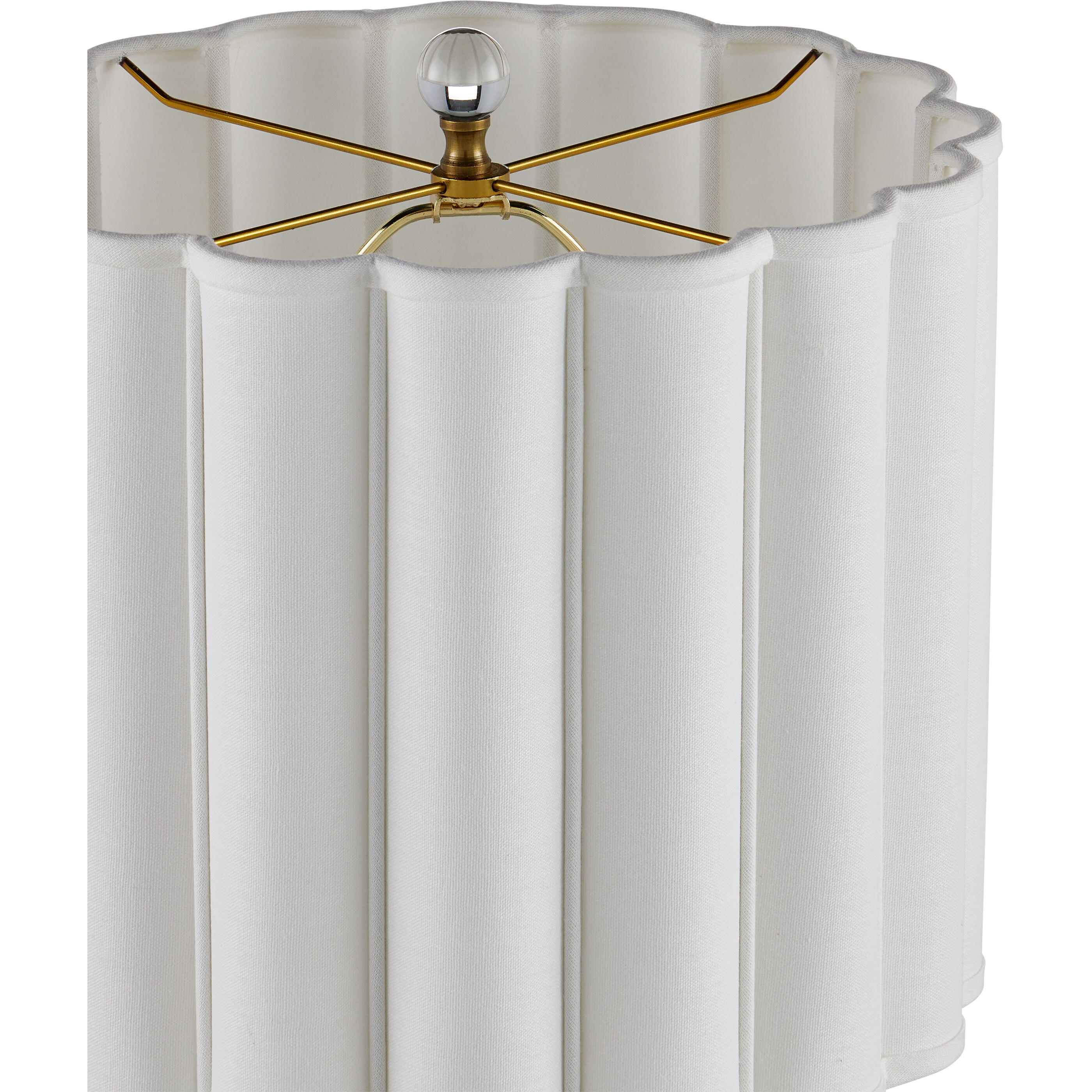 Celadon 29.75 inch 150 watt Celadon Crackle/Clear/Antique Brass Table Lamp Portable Light