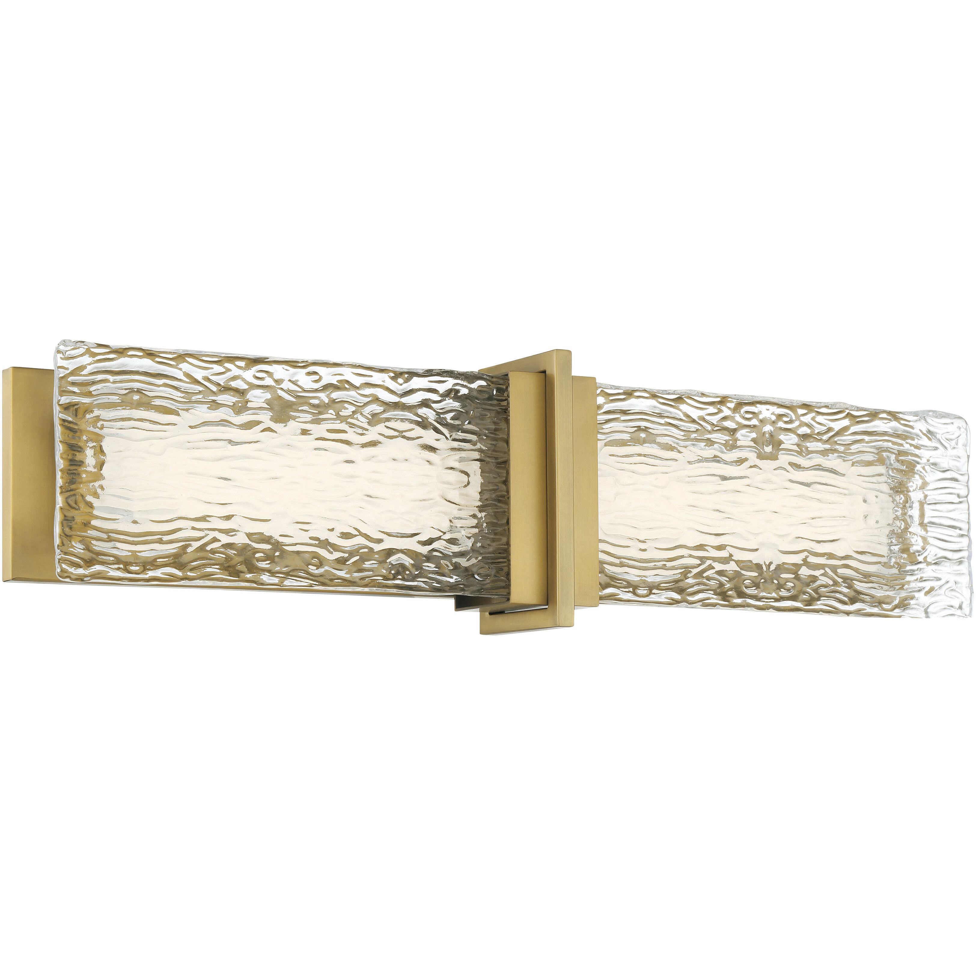 Lumina LED 26 inch Legacy Brass Vanity Light Wall Light