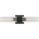 Drew & Jonathan Sarita 2 Light 21.13 inch Midnight Black Sconce Wall Light, Medium