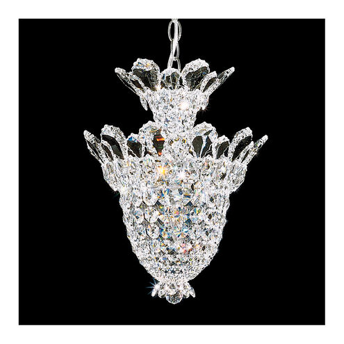 Trilliane 5 Light 13 inch Silver Pendant Ceiling Light in Trilliane Swarovski