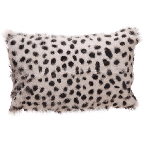 Goat Fur 12.00 inch  X 20.00 inch Decorative Pillow