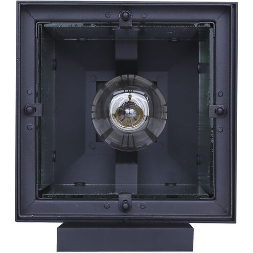 Grant 1 Light 12 inch Black Outdoor Wall Lantern
