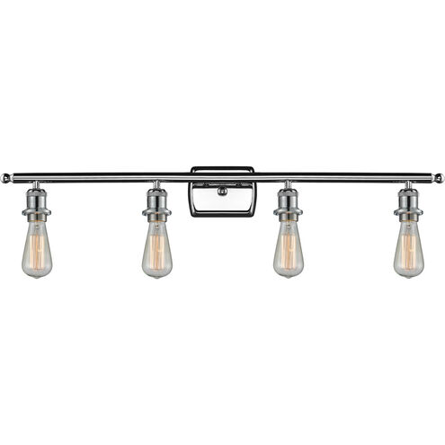Ballston Bare Bulb LED 36 inch Polished Chrome Bath Vanity Light Wall Light, Ballston