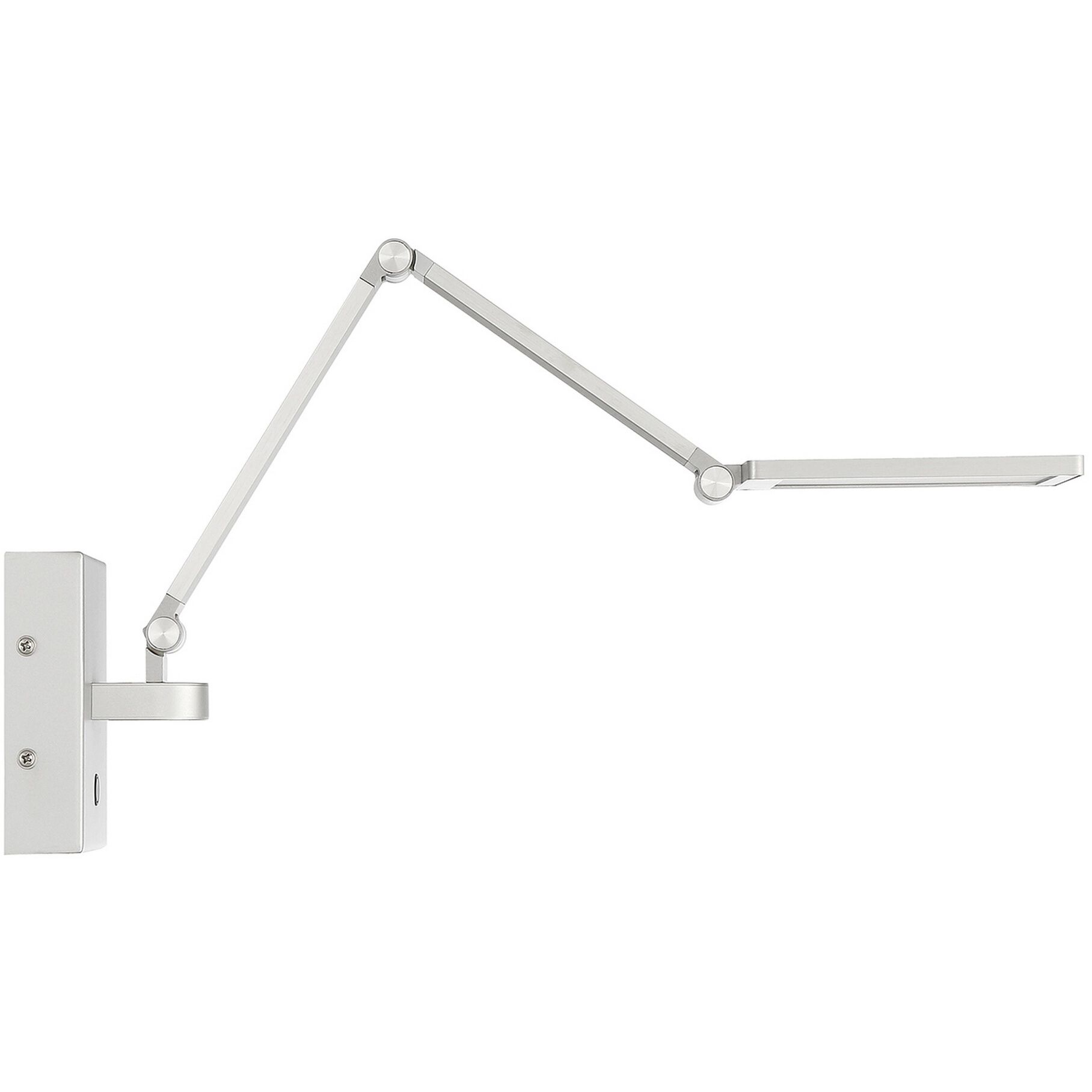 Flip 21.5 inch 9 watt Aluminum LED Swing Arm Wall Light