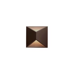 Indio LED 7 inch Brown Wall Sconce Wall Light in Espresso