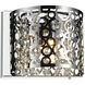 Bubbles 1 Light 8 inch Chrome Bathroom Sconce Wall Light