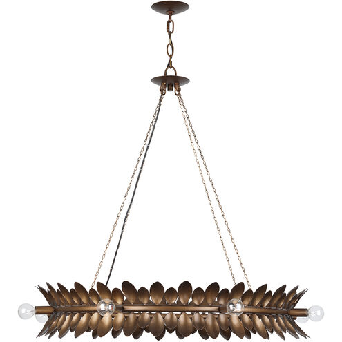 Heiress 8 Light 36 inch Patinated Bronze Chandelier Ceiling Light