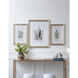 Floral Multi Color Wall Art, Set of 3