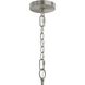 Jheni 4 Light 26 inch Brushed Nickel Chandelier Ceiling Light