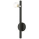 Bannister 1 Light 5 inch Black Wall Sconce Wall Light