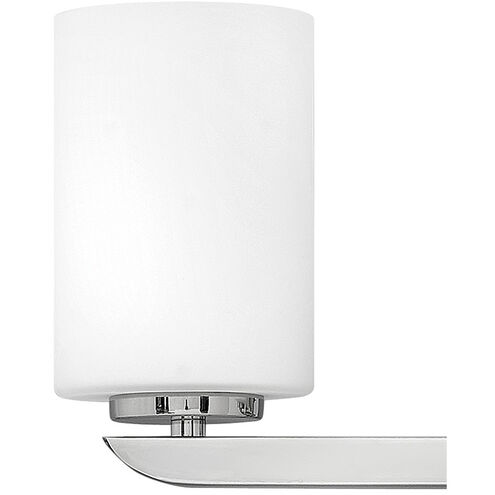 Kyra 3 Light 24 inch Polished Nickel Vanity Light Wall Light