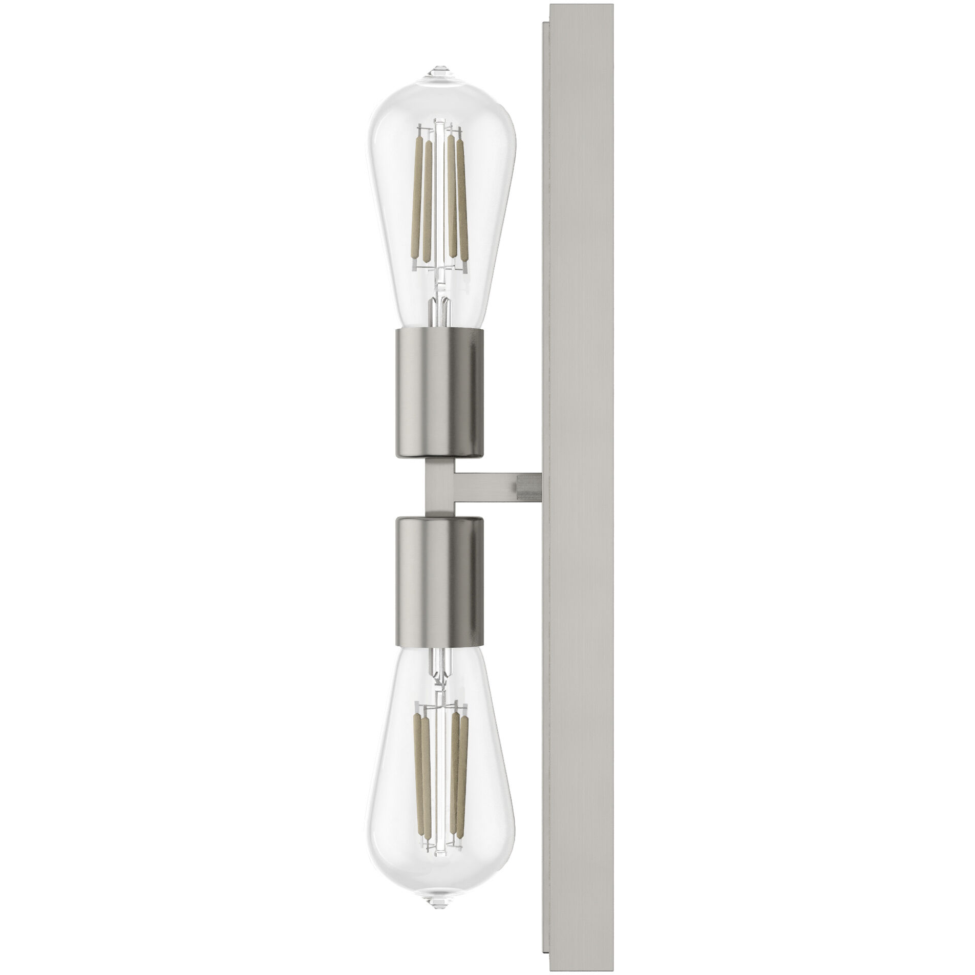 Woodburn 2 Light 9 inch Brushed Nickel Wall Sconce Wall Light