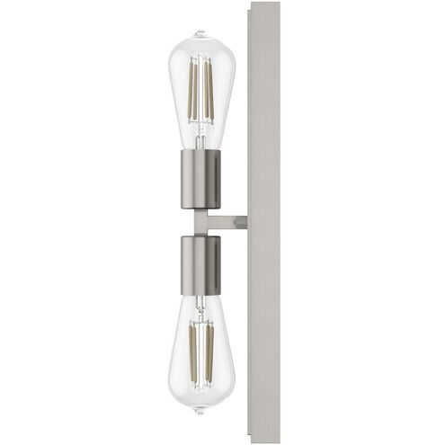 Woodburn 2 Light 9 inch Brushed Nickel Wall Sconce Wall Light