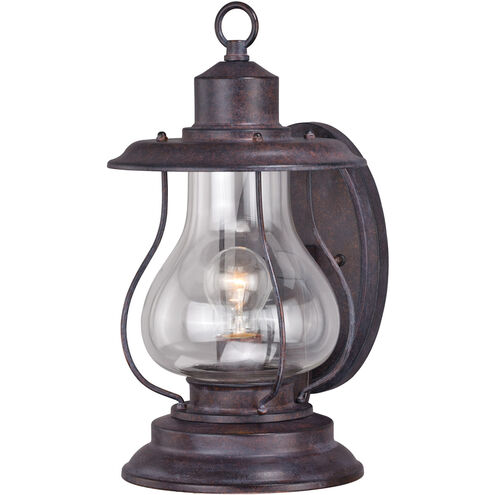 Dockside LED 14.75 inch Weathered Patina Outdoor Wall