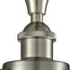 Stanton 1 Light 6 inch Brushed Satin Nickel Semi-Flush Mount Ceiling Light