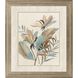 Waterside Collection Sloped Profile Champagne Gold With Dark Wash Framed Art