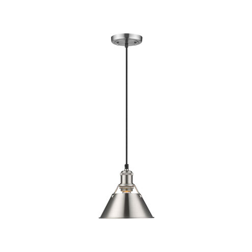 Orwell 1 Light 8 inch Pewter Mini Pendant Ceiling Light, Small