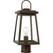 Founders 1 Light 7.00 inch Post Light & Accessory