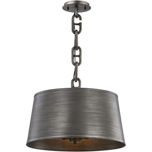 Admirals Row 4 Light 20 inch Antique Pewter Pendant Ceiling Light