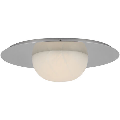 Kelly Wearstler Fosse LED 21 inch Polished Nickel Flush Mount Ceiling Light