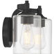 Ryehouse 2 Light 14 inch Matte Black Bathroom Vanity Light Wall Light