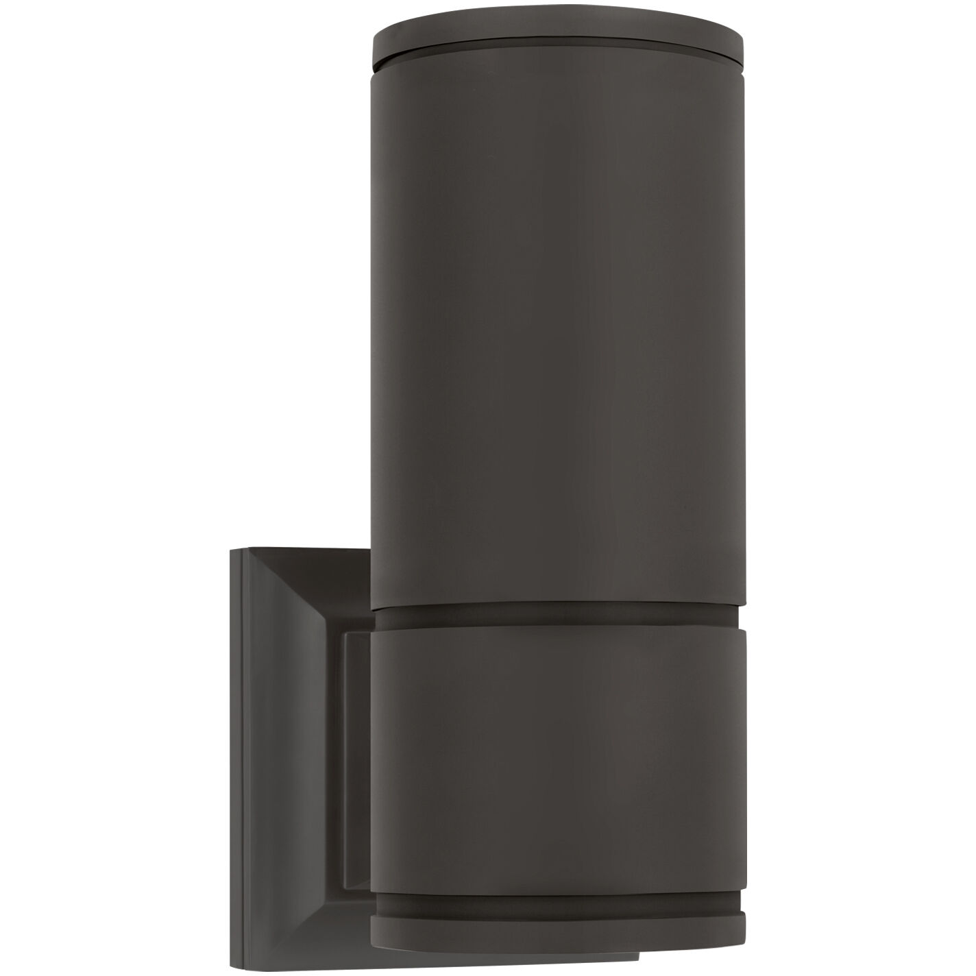 Chapman & Myers Provo LED 4.5 inch Matte Black Canister Wall Light