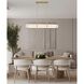 Canada Pendant Ceiling Light in Satin Brass
