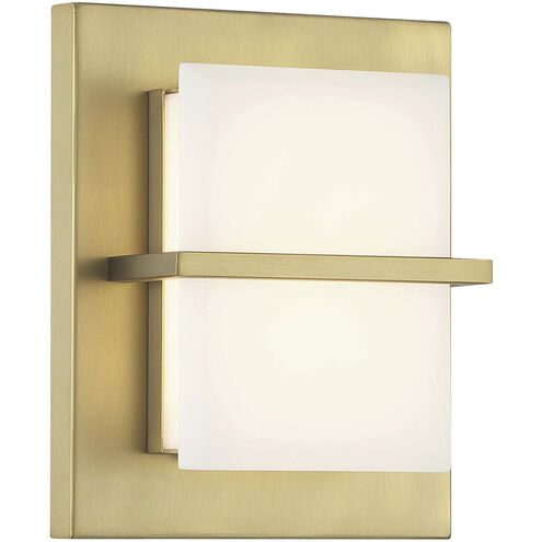 Tarnos LED 6.5 inch Soft Brass Wall Sconce Wall Light