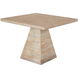 Anita 40 X 40 inch Cream Dining Table