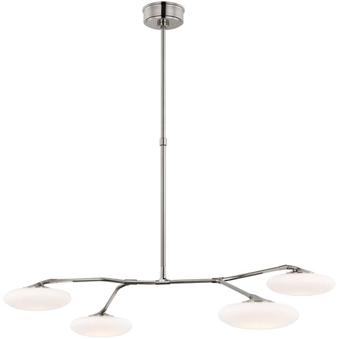 Champalimaud Brindille LED 47.75 inch Polished Nickel Chandelier Ceiling Light, Large