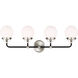 Ian K. Fowler Cafe 4 Light 30.00 inch Bathroom Vanity Light
